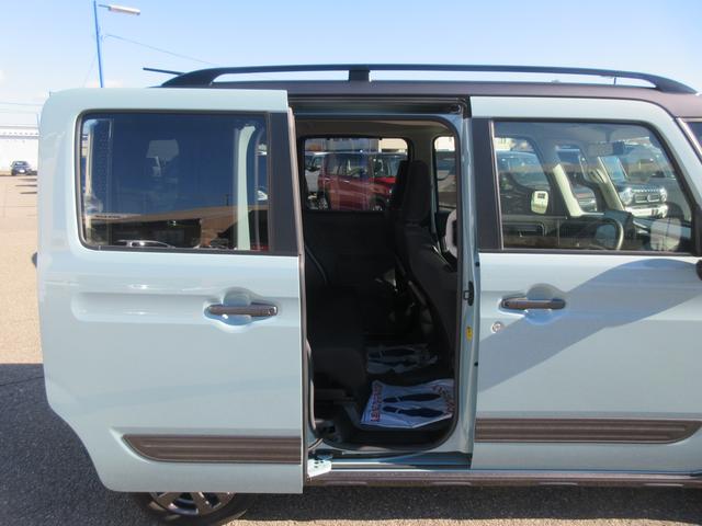 スペーシアギア ＨＹＢＲＩＤ　ＸＺターボ　４ＷＤ　全方位カメラ付ナビ　ＬＥＤ　オートライト　プッシュスタート　シートヒーター　オートエアコン　アイドリングストップ　横滑り防止機能　盗難防止システム　衝突安全ボディ（6枚目）