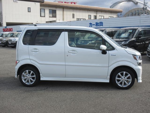 ワゴンＲ ＨＹＢＲＩＤ　ＦＺ　４ＷＤ　バックカメラ付ナビ　衝突軽減Ｂ　ＬＥＤ　オートライト　プッシュスタート　シートヒーター　オートエアコン　アイドリングストップ　横滑り防止機能　衝突安全ボディ　盗難防止システム（22枚目）