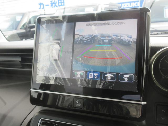 スペーシアギア ＨＹＢＲＩＤ　ＸＺターボ　４ＷＤ　全方位カメラ付ナビ　ＬＥＤ　オートライト　両側スライドドア　プッシュスタート　オートエアコン　シートヒーター　アイドリングストップ　横滑り防止機能　衝突安全ボディ　盗難防止システム（5枚目）