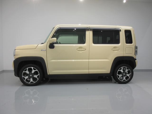 ハスラー ＨＹＢＲＩＤ　Ｘ　４ＷＤ　全方位カメラ付８インチナビＴＶ　マット　バイザー付　プッシュスタート　オートライト　オートエアコン　アイドリングストップ　衝突軽減（4枚目）