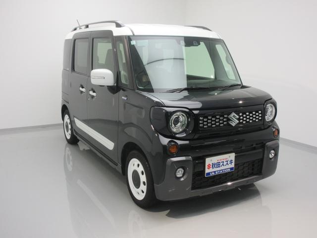 スペーシアギア マイスタイル　４ＷＤ　衝突軽減　両側電動スライドドア　ＬＥＤ　オートライト　プッシュスタート　シートヒーター　オートエアコン　アイドリングストップ　横滑り防止機能　衝突安全ボディ　盗難防止システム（21枚目）