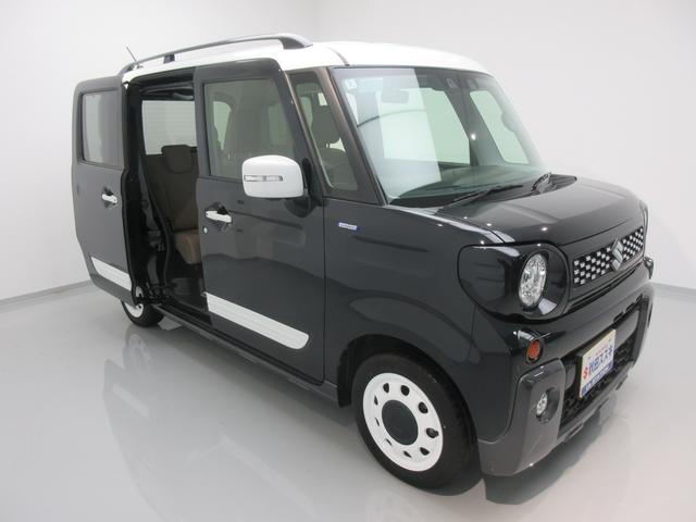 スペーシアギア マイスタイル　４ＷＤ　衝突軽減　両側電動スライドドア　ＬＥＤ　オートライト　プッシュスタート　シートヒーター　オートエアコン　アイドリングストップ　横滑り防止機能　衝突安全ボディ　盗難防止システム（53枚目）