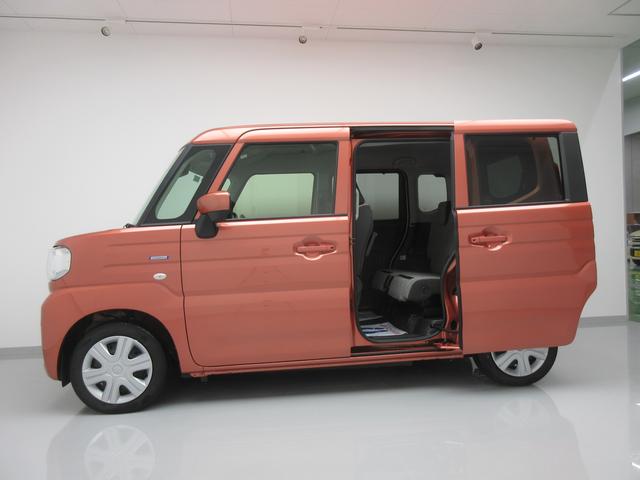 スペーシア ＨＹＢＲＩＤ　Ｘ　４ＷＤ　純正ナビ　全方位カメラ　衝突軽減　純正ナビ　シートヒーター　オートエアコン　プッシュスタート　バックカメラ　横滑り防止機能　アイドリングストップ　衝突安全ボディ　衝突被害軽減システム　スズキセーフティーサポート（3枚目）