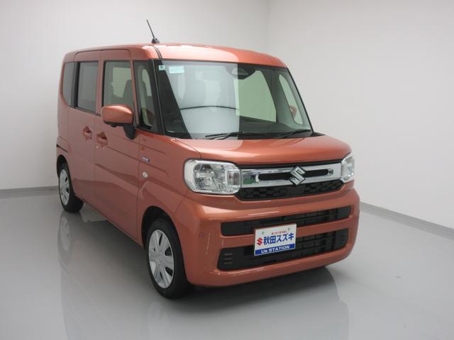 スペーシア ＨＹＢＲＩＤ　Ｘ　４ＷＤ　純正ナビ　全方位カメラ　衝突軽減　純正ナビ　シートヒーター　オートエアコン　プッシュスタート　バックカメラ　横滑り防止機能　アイドリングストップ　衝突安全ボディ　衝突被害軽減システム　スズキセーフティーサポート（39枚目）