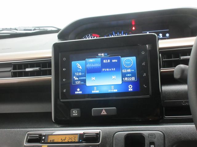 ワゴンＲカスタムＺ カスタムＺ　ＨＹＢＲＩＤ　ＺＴ　４ＷＤ　全方位オーディオ　オートライト　Ｂｌｕｅｔｏｏｔｈ　プッシュスタート　シートヒーター　オートエアコン　禁煙車　スズキセーフティーサポート　衝突被害軽減システム　アイドリングストップ　横滑り防止機能（7枚目）