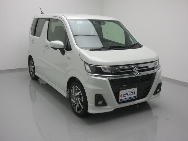 ワゴンＲカスタムＺ カスタムＺ　ＨＹＢＲＩＤ　ＺＴ　４ＷＤ　全方位オーディオ　オートライト　Ｂｌｕｅｔｏｏｔｈ　プッシュスタート　シートヒーター　オートエアコン　禁煙車　スズキセーフティーサポート　衝突被害軽減システム　アイドリングストップ　横滑り防止機能（50枚目）
