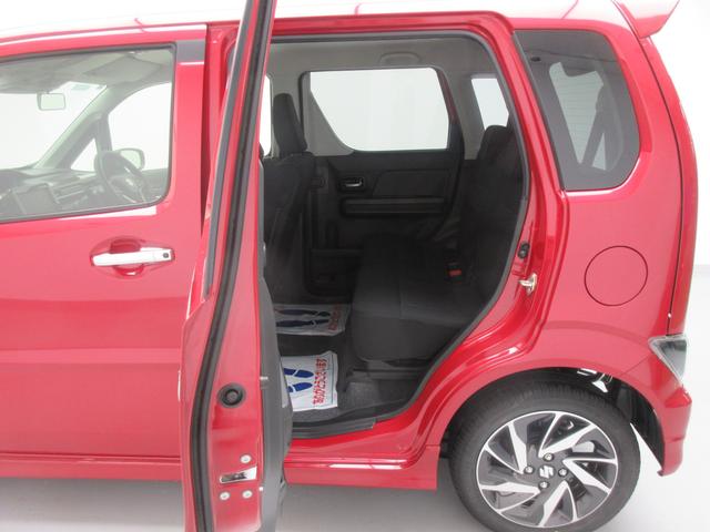 ワゴンＲカスタムＺ カスタムＺ　ＨＹＢＲＩＤ　ＺＸ　４型　４ＷＤ　衝突軽減Ｂ　オートライト　プッシュスタート　シートヒーター　オートエアコン　禁煙車　スズキセーフティーサポート　衝突被害軽減システム　アイドリングストップ　横滑り防止機能　盗難防止システム（30枚目）