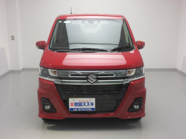 ワゴンＲカスタムＺ カスタムＺ　ＨＹＢＲＩＤ　ＺＸ　４型　４ＷＤ　衝突軽減Ｂ　オートライト　プッシュスタート　シートヒーター　オートエアコン　禁煙車　スズキセーフティーサポート　衝突被害軽減システム　アイドリングストップ　横滑り防止機能　盗難防止システム（48枚目）