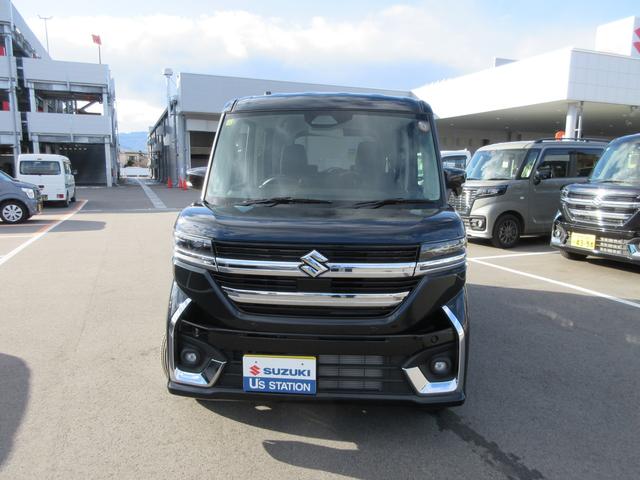 スペーシアカスタム カスタム　ＨＹＢＲＩＤ　ＧＳ　４ＷＤ　４ＷＤ　衝突軽減ブレーキ　片側電動スライドドア（55枚目）