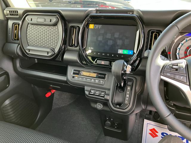 ハスラー HYBRID X 3型 全方位カメラ付き9インチナビ 4WD 全方位カメラ付き9インチナビ ステアリングオーディオスイッチ アダプティブクルーズコントロール 運転席と助手席のシートヒーター LEDライト LEDフォグランプ ヒルディセントコントロール(4枚目)