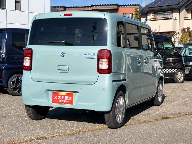 ワゴンＲスマイル ＨＹＢＲＩＤ　Ｓ　３型　両側スライドドア　衝突被害軽減Ｂ　４ＷＤ　両側スライドドア　左側電動　衝突被害軽減ブレーキ　電動パーキング　リヤパーキングセンサー　運転席と助手席のシートヒーター　ステアリングオーディオスイッチ　アダプティブクルーズコントロール（58枚目）