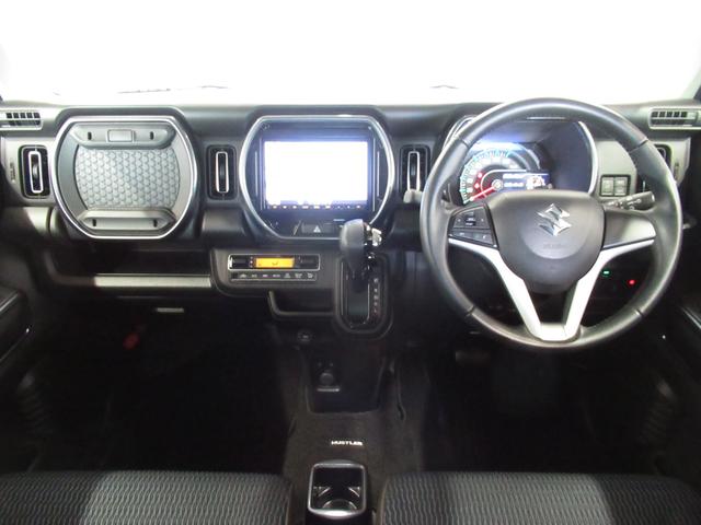 ハスラー Ｊスタイル　カーナビ／全方位カメラ　オートライト　プッシュスタート　シートヒーター　オートエアコン　衝突被害軽減システム　アイドリングストップ　横滑り防止機能　衝突安全ボディ　盗難防止システム（6枚目）