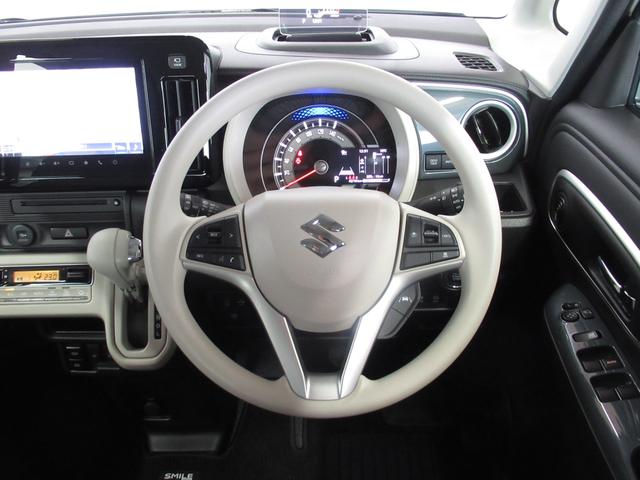 ワゴンＲスマイル ＨＹＢＲＩＤ　Ｘ　カーナビ／全方位カメラ　スズキコネクト対応通信機　オートライト　プッシュスタート　シートヒーター　オートエアコン　衝突被害軽減システム　アイドリングストップ　横滑り防止機能　衝突安全ボディ　盗難防止システム（7枚目）