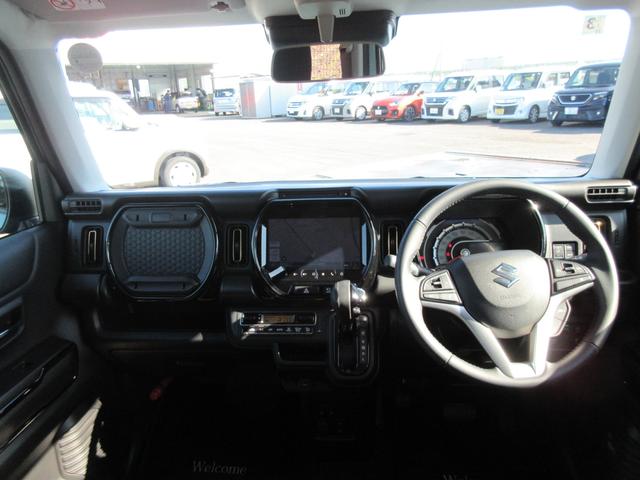 ハスラー ＨＹＢＲＩＤ　Ｘ　３型　ＦＦ　ＣＶＴ　全方位ナビ　アダプティブクルーズコントロール・軽量衝撃吸収ボディーデュアルカメラブレーキサポート・リヤパーキングセンサー・誤発進抑制機能・後退時ブレーキサポート・後方誤発進抑制機能・車線逸脱警報機能（16枚目）