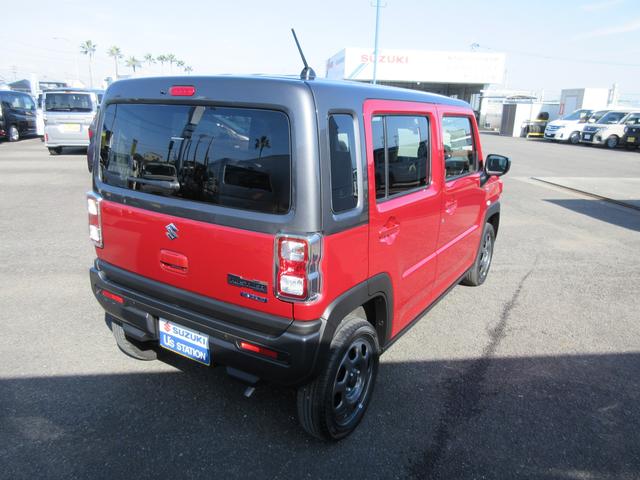 ハスラー ＨＹＢＲＩＤ　Ｇ　３型　ＦＦ　ＣＶＴ　全方位ナビゲーション　アダプティブクルーズコントロール（ＡＣＣ）［全車速追従機能付］・軽量衝撃吸収ボディー　ＴＥＣＴ〈テクト〉・デュアルカメラブレーキサポート・誤発進抑制機能・後退時ブレーキサポート・後方誤発進抑制機能（2枚目）