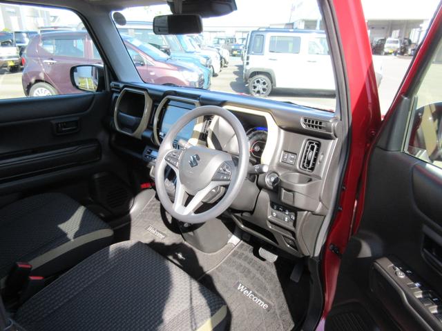 ハスラー ＨＹＢＲＩＤ　Ｇ　３型　ＦＦ　ＣＶＴ　全方位ナビゲーション　アダプティブクルーズコントロール（ＡＣＣ）［全車速追従機能付］・軽量衝撃吸収ボディー　ＴＥＣＴ〈テクト〉・デュアルカメラブレーキサポート・誤発進抑制機能・後退時ブレーキサポート・後方誤発進抑制機能（4枚目）