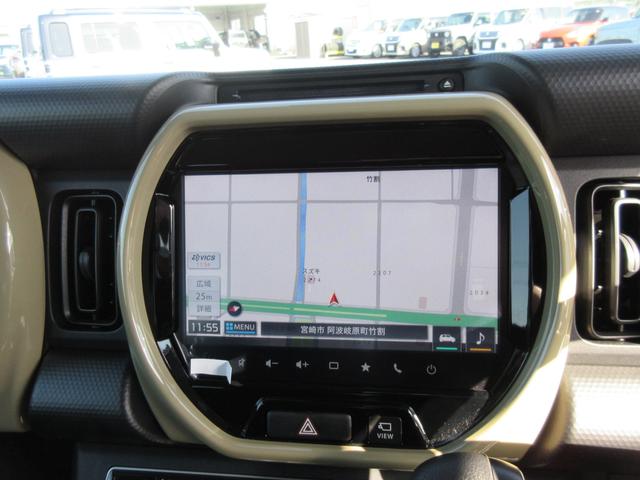 ハスラー ＨＹＢＲＩＤ　Ｇ　３型　ＦＦ　ＣＶＴ　全方位ナビゲーション　アダプティブクルーズコントロール（ＡＣＣ）［全車速追従機能付］・軽量衝撃吸収ボディー　ＴＥＣＴ〈テクト〉・デュアルカメラブレーキサポート・誤発進抑制機能・後退時ブレーキサポート・後方誤発進抑制機能（17枚目）