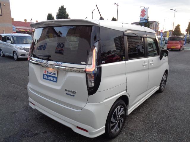 ソリオバンディット バンディット HYBRID MV ナビ全方位カメラ ドラレコ ナビ全方位カメラ 前後ドラレコ ETC Bluetooth オートライト スライドドア プッシュスタート シートヒーター オートエアコン スズキセーフティーサポート 衝突被害軽減システム(5枚目)