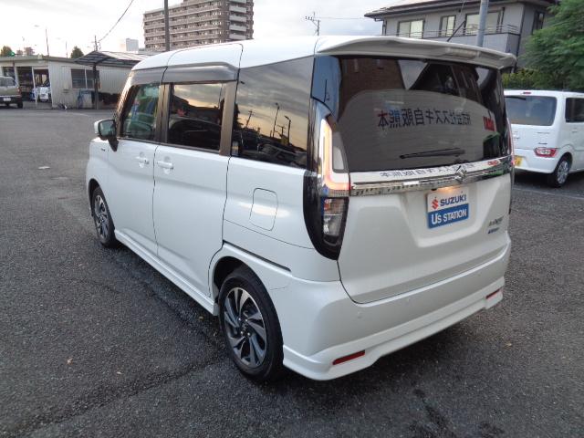 ソリオバンディット バンディット HYBRID MV ナビ全方位カメラ ドラレコ ナビ全方位カメラ 前後ドラレコ ETC Bluetooth オートライト スライドドア プッシュスタート シートヒーター オートエアコン スズキセーフティーサポート 衝突被害軽減システム(7枚目)