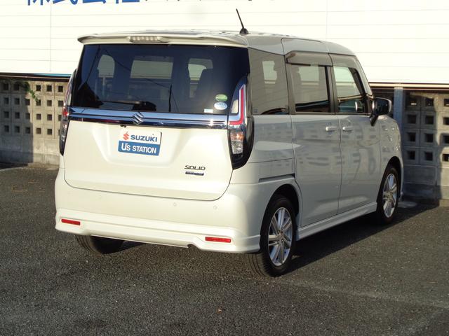 ソリオ HYBRID MX ナビ バックカメラ バックカメラ オートライト Bluetooth 片側電動スライドドア 純正ナビ プッシュスタート シートヒーター オートエアコン スズキセーフティーサポート 衝突被害軽減システム 横滑り防止機能(4枚目)