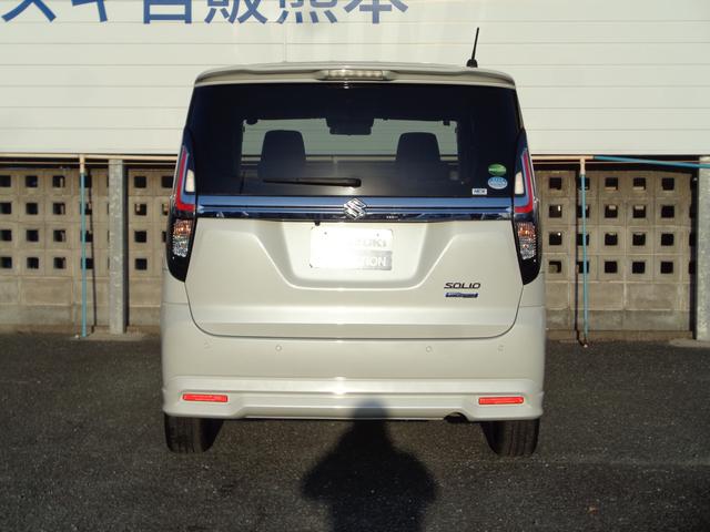ソリオ HYBRID MX ナビ バックカメラ バックカメラ オートライト Bluetooth 片側電動スライドドア 純正ナビ プッシュスタート シートヒーター オートエアコン スズキセーフティーサポート 衝突被害軽減システム 横滑り防止機能(5枚目)