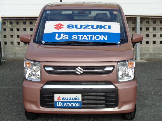 ワゴンＲ ＦＸ　４型　　４ＷＤ　オートライト　プッシュスタート　シートヒーター　オートエアコン　スズキセーフティーサポート　衝突被害軽減システム　アイドリングストップ　横滑り防止機能　衝突安全ボディ　盗難防止システム　４ＷＤ（3枚目）
