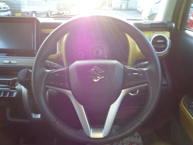 クロスビー HYBRID MZ MN71S ナビ ドラレコ(前) ETC ドライブレコーダー バックカメラ オートライト Bluetooth 純正ナビ プッシュスタート シートヒーター オートエアコン ETC スズキセーフティーサポート 衝突被害軽減システム(19枚目)