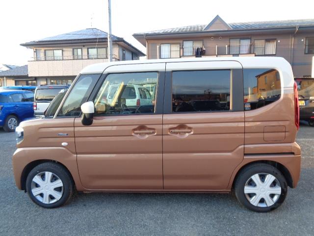 スペーシア HYBRID X ナビ 全方位カメラ スズキコネクト 全方位カメラ オートライト Bluetooth 露湯側電動スライドドア 純正ナビ プッシュスタート シートヒーター オートエアコン スズキセーフティーサポート 衝突被害軽減システム 横滑り防止機能(8枚目)