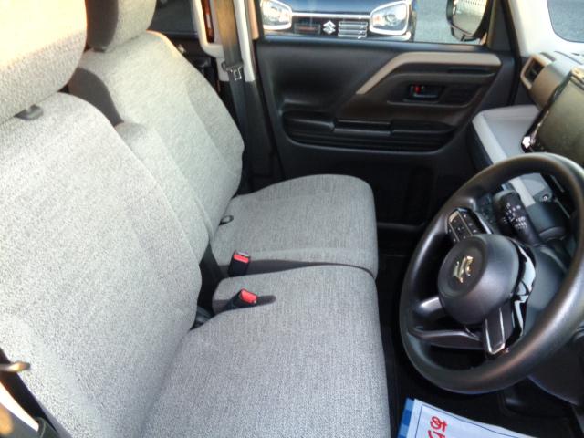 スペーシア HYBRID X ナビ 全方位カメラ スズキコネクト 全方位カメラ オートライト Bluetooth 露湯側電動スライドドア 純正ナビ プッシュスタート シートヒーター オートエアコン スズキセーフティーサポート 衝突被害軽減システム 横滑り防止機能(16枚目)