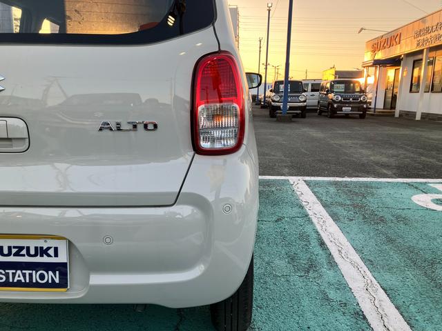 アルト L 2型 衝突軽減ブレーキ アイドリングストップ キーレス オートライト シートヒーター スズキセーフティーサポート アイドリングストップ 横滑り防止機能 衝突安全ボディ 盗難防止システム(39枚目)