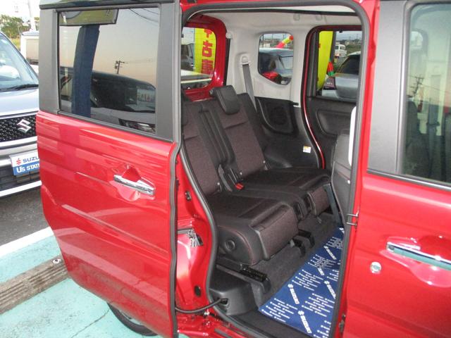 スペーシアカスタム カスタム HYBRID XS衝突軽減ブレーキ シートヒーター オートライト スライドドア プッシュスタート シートヒーター オートエアコン スズキセーフティーサポート アイドリングストップ 横滑り防止機能 衝突安全ボディ 盗難防止システム(14枚目)