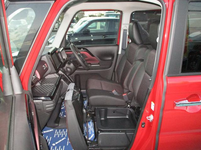 スペーシアカスタム カスタム HYBRID XS衝突軽減ブレーキ シートヒーター オートライト スライドドア プッシュスタート シートヒーター オートエアコン スズキセーフティーサポート アイドリングストップ 横滑り防止機能 衝突安全ボディ 盗難防止システム(48枚目)