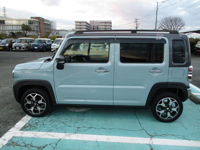 ハスラー Ｊスタイルターボ　全方位カメラ・ナビ　ＥＴＣ衝突軽減ブレーキ　バックカメラ　オートライト　Ｂｌｕｅｔｏｏｔｈ　純正ナビ　プッシュスタート　シートヒーター　オートエアコン　ＥＴＣ　スズキセーフティーサポート　アイドリングストップ　横滑り防止機能　衝突安全ボディ（5枚目）