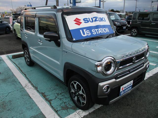 ハスラー Ｊスタイルターボ　全方位カメラ・ナビ　ＥＴＣ衝突軽減ブレーキ　バックカメラ　オートライト　Ｂｌｕｅｔｏｏｔｈ　純正ナビ　プッシュスタート　シートヒーター　オートエアコン　ＥＴＣ　スズキセーフティーサポート　アイドリングストップ　横滑り防止機能　衝突安全ボディ（6枚目）