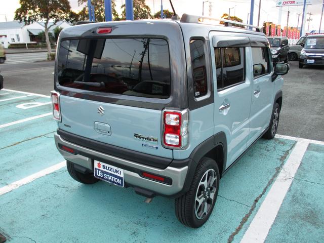 ハスラー Ｊスタイルターボ　全方位カメラ・ナビ　ＥＴＣ衝突軽減ブレーキ　バックカメラ　オートライト　Ｂｌｕｅｔｏｏｔｈ　純正ナビ　プッシュスタート　シートヒーター　オートエアコン　ＥＴＣ　スズキセーフティーサポート　アイドリングストップ　横滑り防止機能　衝突安全ボディ（8枚目）
