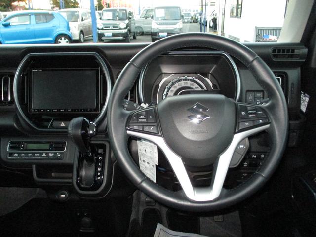 ハスラー Ｊスタイルターボ　全方位カメラ・ナビ　ＥＴＣ衝突軽減ブレーキ　バックカメラ　オートライト　Ｂｌｕｅｔｏｏｔｈ　純正ナビ　プッシュスタート　シートヒーター　オートエアコン　ＥＴＣ　スズキセーフティーサポート　アイドリングストップ　横滑り防止機能　衝突安全ボディ（16枚目）