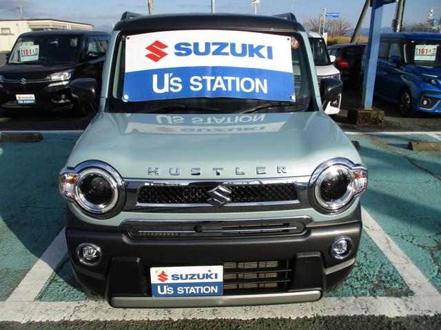 ハスラー ＪスタイルＩＩ　２型　全方位カメラ・ナビ　ＥＴＣ　ドラレコ　ドライブレコーダー　バックカメラ　オートライト　Ｂｌｕｅｔｏｏｔｈ　純正ナビ　プッシュスタート　シートヒーター　オートエアコン　ＥＴＣ　スズキセーフティーサポート　アイドリングストップ　衝突安全ボディ（2枚目）