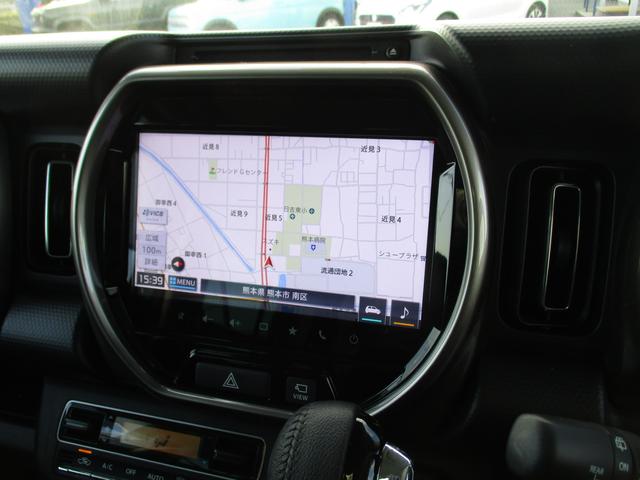 ハスラー ＪスタイルＩＩ　２型　全方位カメラ・ナビ　ＥＴＣ　ドラレコ　ドライブレコーダー　バックカメラ　オートライト　Ｂｌｕｅｔｏｏｔｈ　純正ナビ　プッシュスタート　シートヒーター　オートエアコン　ＥＴＣ　スズキセーフティーサポート　アイドリングストップ　衝突安全ボディ（10枚目）