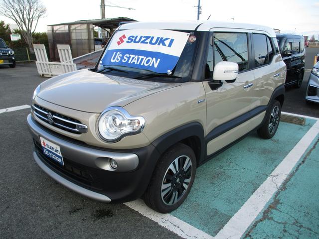 クロスビー ＨＹＢＲＩＤ　ＭＺ　４型　衝突軽減ブレーキ　Ｆ／Ｒドラレコ　ドライブレコーダー　オートライト　プッシュスタート　シートヒーター　オートエアコン　スズキセーフティーサポート　アイドリングストップ　横滑り防止機能　衝突安全ボディ　盗難防止システム（7枚目）