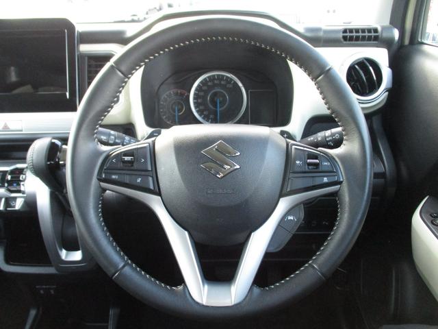 クロスビー ＨＹＢＲＩＤ　ＭＺ　４型　衝突軽減ブレーキ　Ｆ／Ｒドラレコ　ドライブレコーダー　オートライト　プッシュスタート　シートヒーター　オートエアコン　スズキセーフティーサポート　アイドリングストップ　横滑り防止機能　衝突安全ボディ　盗難防止システム（27枚目）