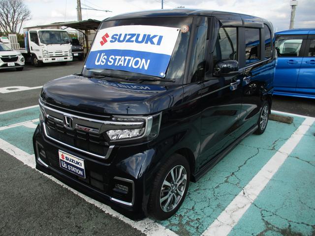 Ｎ－ＢＯＸカスタム カスタムＥＸ　衝突軽減ブレーキ　ナビ・バックカメラ　ＥＴＣ　バックカメラ　オートライト　Ｂｌｕｅｔｏｏｔｈ　スライドドア　プッシュスタート　オートエアコン　ＥＴＣ　衝突被害軽減システム　アイドリングストップ　衝突安全ボディ（7枚目）