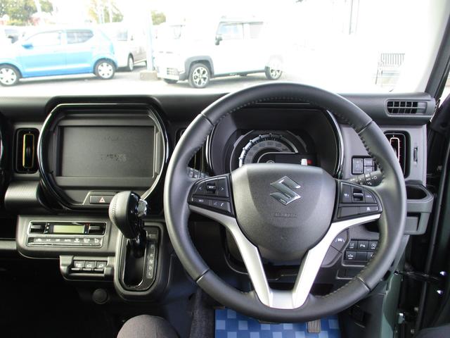 ハスラー ＨＹＢＲＩＤ　Ｘ　３型　４ＷＤ　衝突軽減ブレーキＬＥＤライト　オートライト　プッシュスタート　シートヒーター　オートエアコン　スズキセーフティーサポート　４ＷＤ　アイドリングストップ　横滑り防止機能　衝突安全ボディ　盗難防止システム（16枚目）