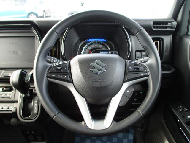 ハスラー ＨＹＢＲＩＤ　Ｘ　３型　４ＷＤ　衝突軽減ブレーキＬＥＤライト　オートライト　プッシュスタート　シートヒーター　オートエアコン　スズキセーフティーサポート　４ＷＤ　アイドリングストップ　横滑り防止機能　衝突安全ボディ　盗難防止システム（27枚目）