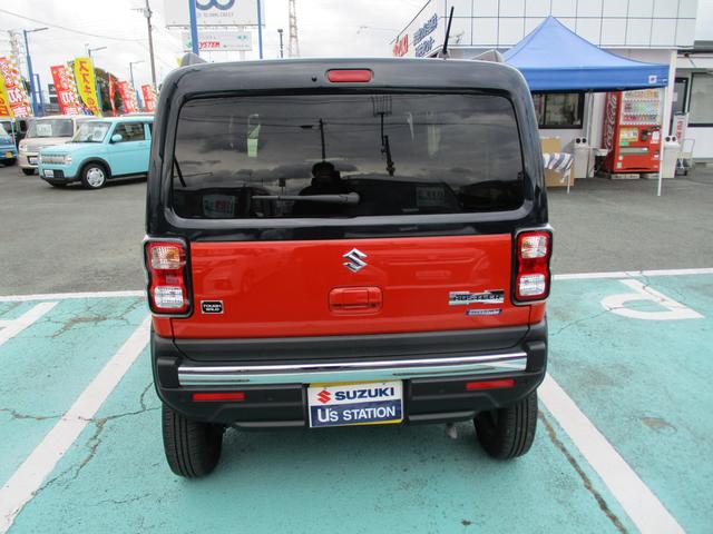 ハスラー タフワイルド　３型　全方位カメラ・ナビ　衝突軽減ブレーキ　バックカメラ　オートライト　Ｂｌｕｅｔｏｏｔｈ　純正ナビ　プッシュスタート　シートヒーター　オートエアコン　スズキセーフティーサポート　アイドリングストップ　横滑り防止機能　衝突安全ボディ（3枚目）