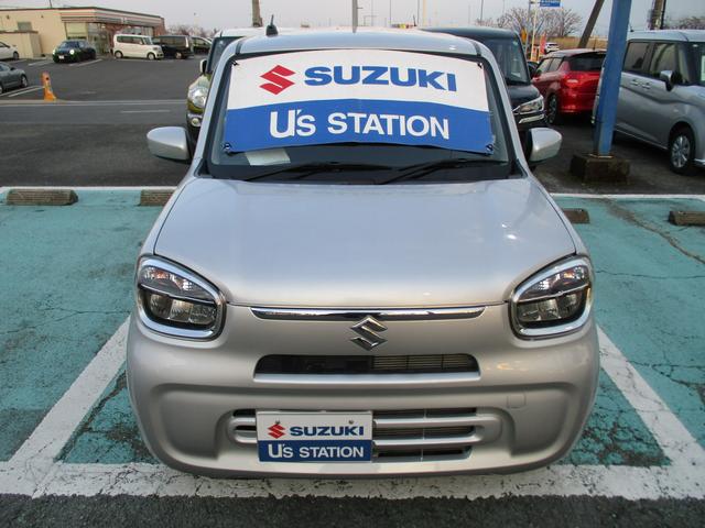 アルト ＨＹＢＲＩＤ　Ｓ　ディスプレイオーディオ　バックカメラ　バックカメラ　オートライト　シートヒーター　スズキセーフティーサポート　アイドリングストップ　横滑り防止機能　衝突安全ボディ　盗難防止システム（2枚目）