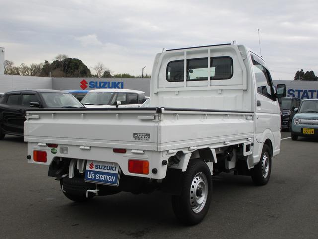 KCエアコン・パワステ パートタイム4WD 5MT KCエアコンパワステ 4型 4WD 5MT ゲートアッパープレート アングルポストアッパープレート 荷台ステップ ロープフック マッドガード AM・FMラジオ 軽量衝撃吸収ボディー スペアタイヤ(6枚目)