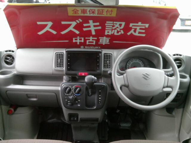 エブリイ PC 6型 展示準備中車両です。最寄りの当社の店舗へ回送が出来ます。PC 当社試乗車使用 バックアイカメラ付ディスプレイオーディオ装着車 スマートキー プッシュスタート 運転席シートヒーター 禁煙車(38枚目)