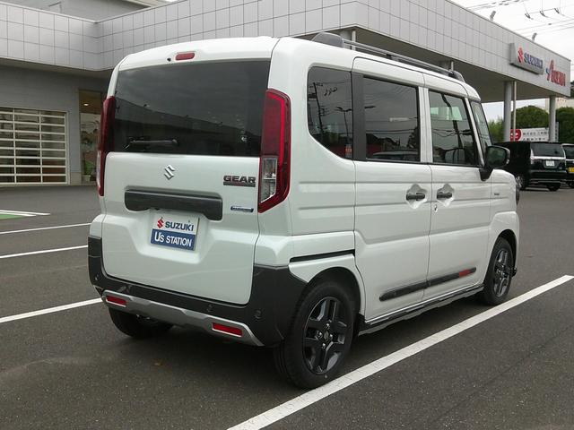 スペーシア ギア HYBRID XZターボ 展示準備中車両です。最寄りの当社の店舗へ回送が出来ます。HYBRID XZターボ 全方位モニター付メモリーナビゲーション スズキコネクト対応通信機装着車 当社試乗車使用 禁煙車 4WD(68枚目)