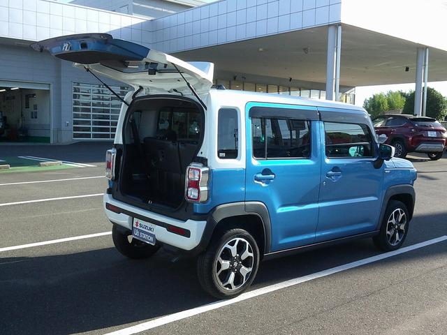 ハスラー HYBRID X 展示準備中車両です。最寄りの当社の店舗へ回送が出来ます。輸送費用のご負担は発生しません。HYBRID X 全方位モニター用カメラパッケージ装着車 純正ナビ ドライブレコーダー 純正ナビ スマートキー(14枚目)