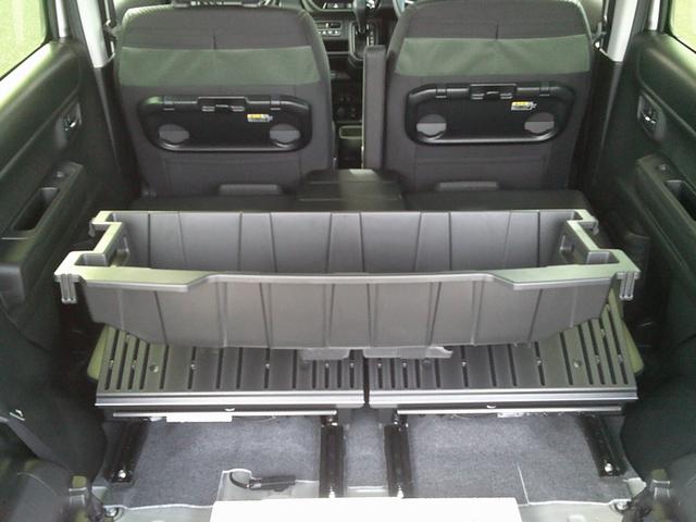 ハスラー タフワイルドターボ 3型 展示準備中車両です。最寄りの当社の店舗へ回送が出来ます。輸送費用のご負担は発生しません。タフワイルドターボ 全方位モニター付メモリーナビゲーション スズキコネクト対応通信機装着車 スマートキー(28枚目)